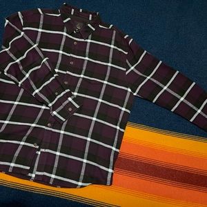 Prana XXL long sleeve plaid shirt